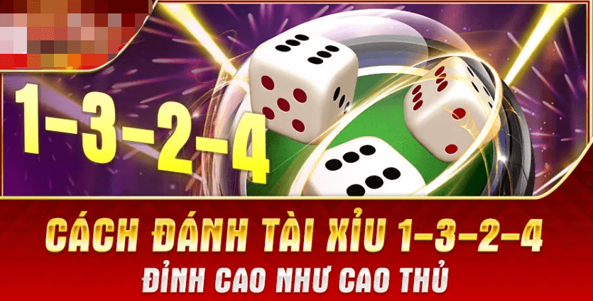 Cách cá cược tài xỉu theo quy luật 1-3-2-4 của Jun88