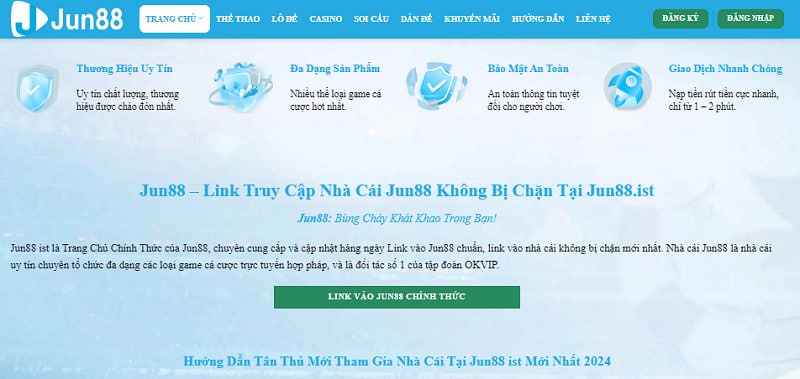 Có rất nhiều nguyên nhân khiến cho link Jun88 bị chặn